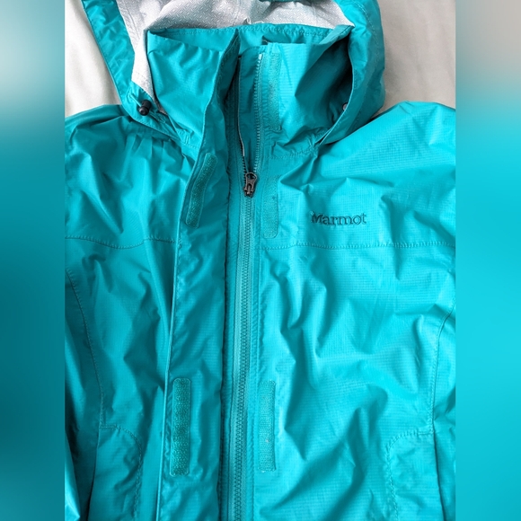 Marmot green windbreaker - Picture 5 of 5
